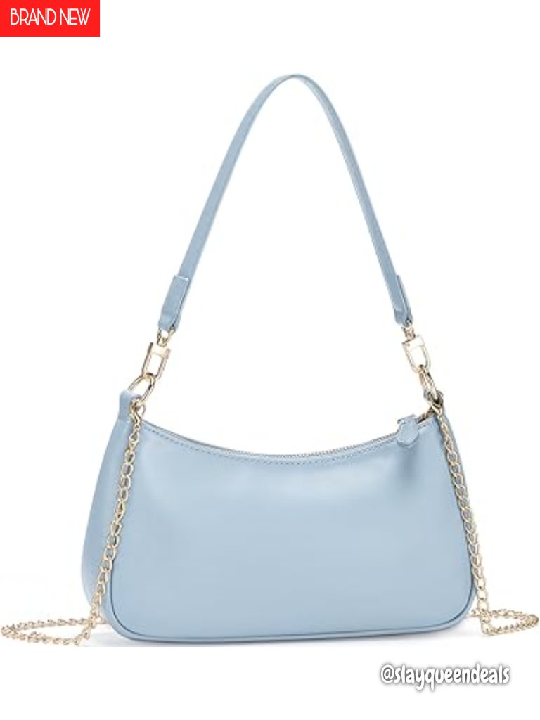 Mini Hobo Bag Two-In-One Tote Crossbody Purse Faux Leather Zipper Closure